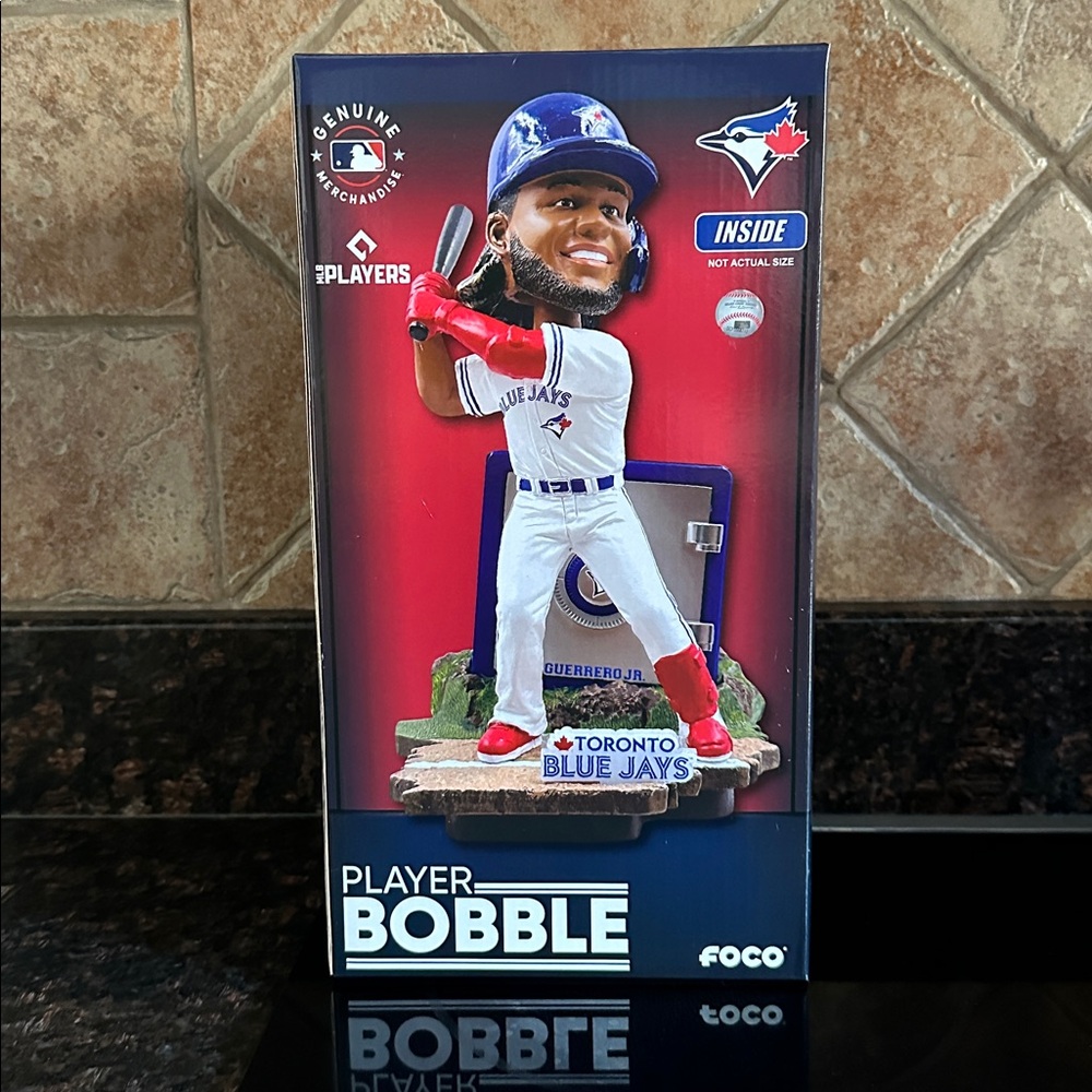 Vladimir Guerrero jr. Toronto Blue Jays Bank Bobblehead 8inch

8 inch
